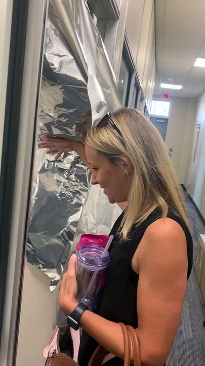 First Day Back in the Office is Foiled