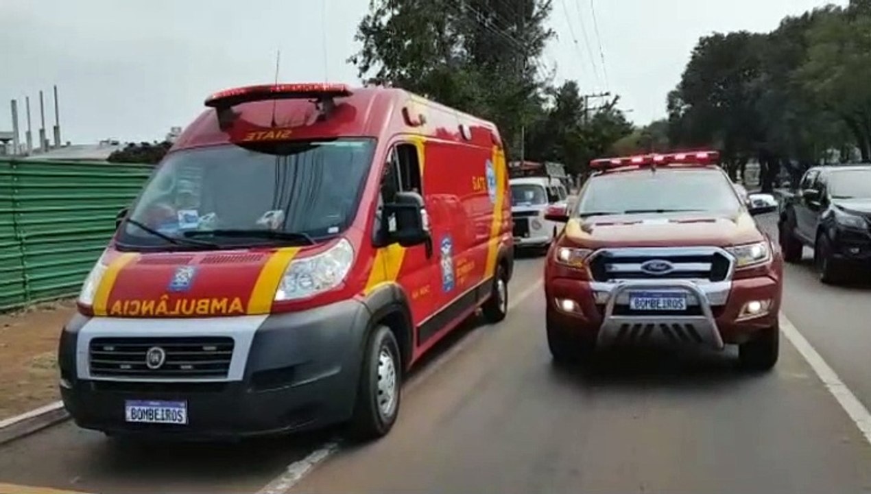 Trabalhador sofre lesões graves nos braços em acidente com máquina no Bairro São Cristóvão