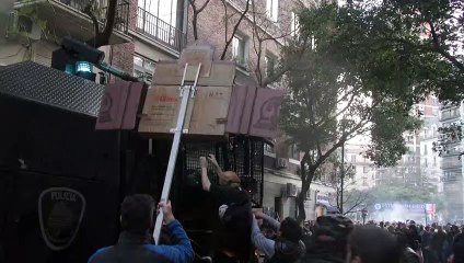 Protestos em apoio a Cristina Kirchner