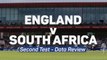 England v South Africa: 2nd Test Data Review