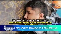 Jugaban en el Cantolao: caen promesa del fútbol peruano junto armas y drogas