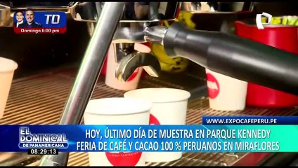 ¡Atención! Último día de la Feria del Café en Miraflores