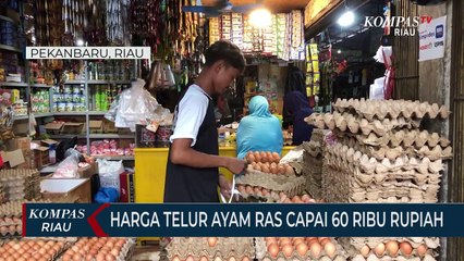 Harga Telur Ayam Ras Capai 60 Ribu Rupiah