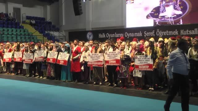 Halk Oyunları Büyükler Kategorisi Zafer Kupası Türkiye Finali yapıldı