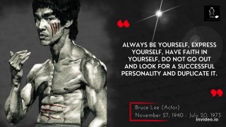 BRUCE LEE greatest chinese actor quotes