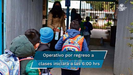 ¡Ya está todo listo! 7 mil policías vigilarán regreso a clases en la capital del país