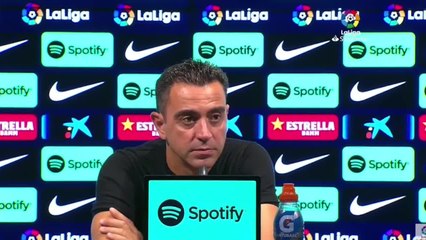 BARCELONA 4-VALLADOLID 0 |XAVI, rueda de PRENSA | AS