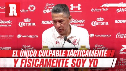 Ignacio Ambriz se declara culpable por la derrota