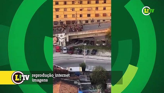 Briga no Nilton Santos