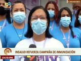 Insalud aplicó más de 5 mil dosis de distintas vacunas en los 14 municipios del estado Carabobo