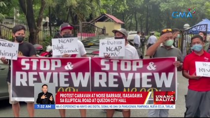 Ilang miyembro ng mga transport group, nagkikilos-protesta para ipatigil muna ang pagpapatupad ng NCAP | UB