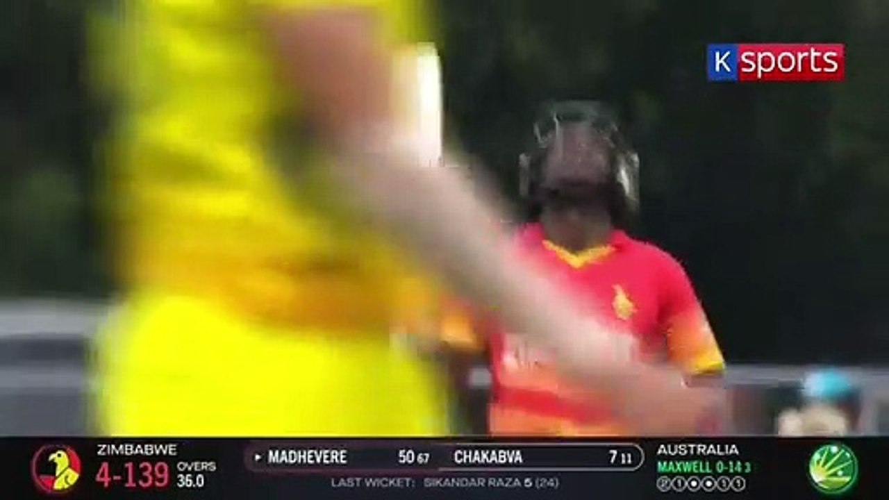 1st ODI | Highlights | Zimbabwe Tour Of Australia | 28th August 2022