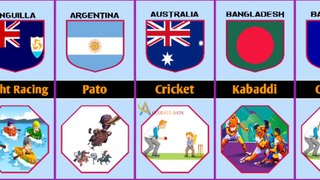 National sports from different countries | Games #sports