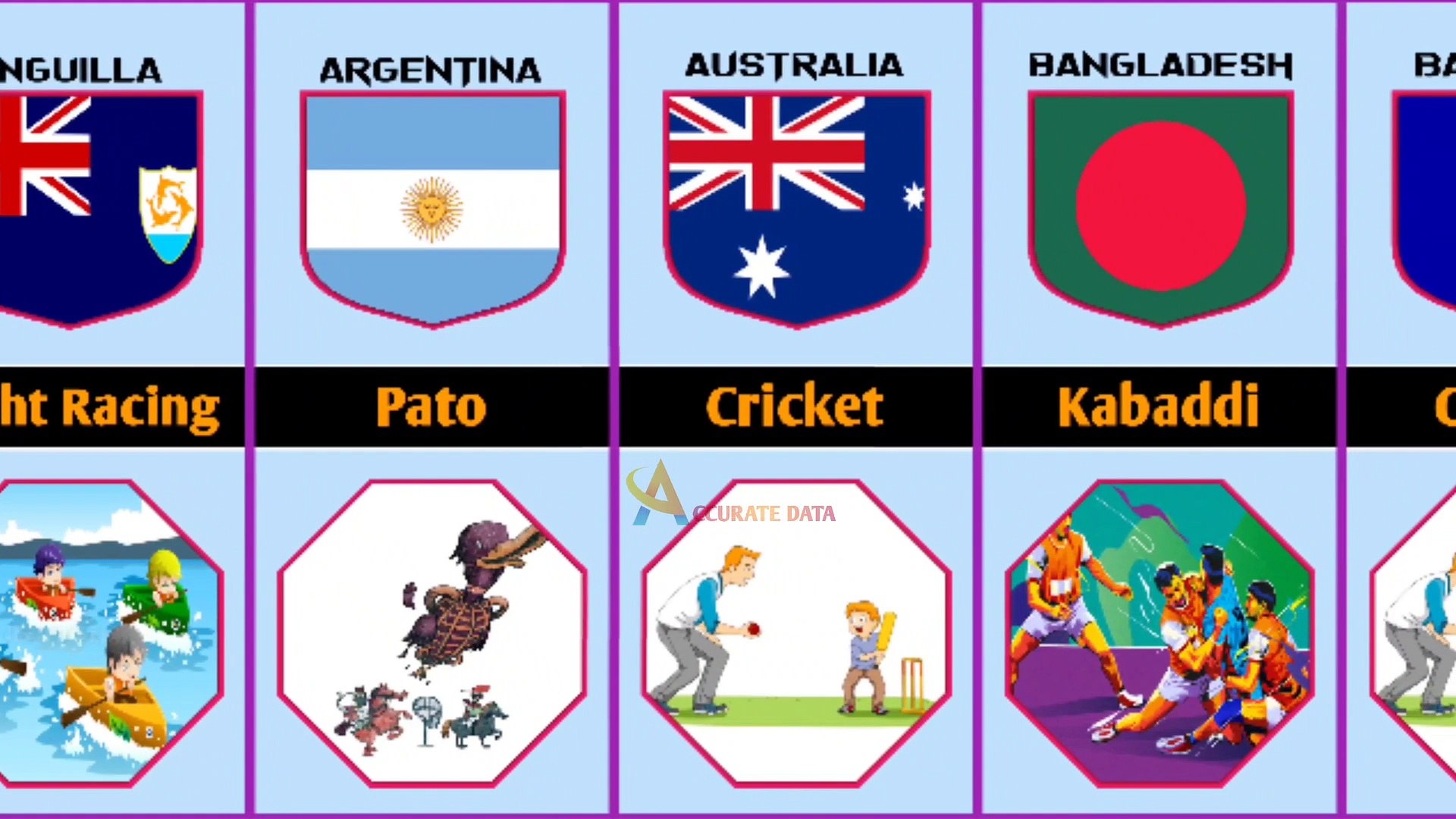 ⁣National sports from different countries | Games #sports