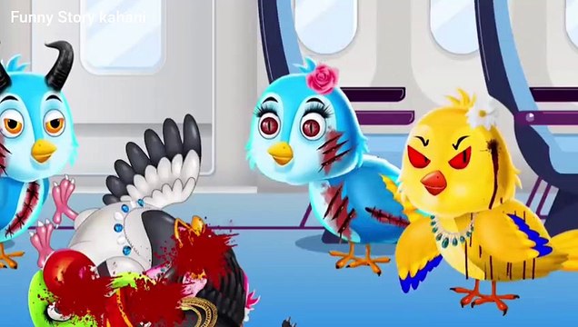 भूतिया चिड़िया का संघर्ष | Chidiya Wala Kahani | Hindi Cartoon | Tuni Chidiya aur kauwa Hindi