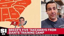 The Breer Report: New York Giants Training Camp Takeaways