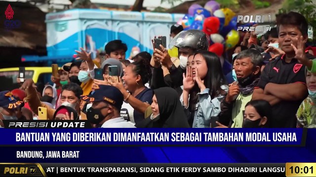 PRESISI UPDATE 10.00 WIB : Presiden Joko Widodo Berikan Bantuan Sosial Di Pasar Cicaheum