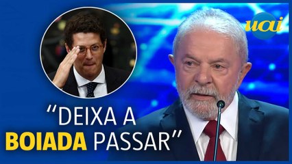 Lula: 'Ministro falou para deixar boiada passar'