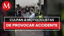 Accidente en la autopista México-Cuernavaca deja a dos heridos
