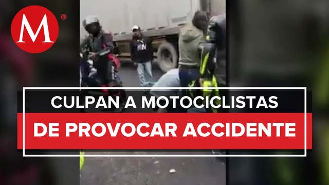 Accidente en la autopista México-Cuernavaca deja a dos heridos