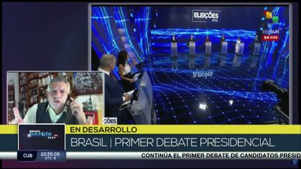 “Lula da Silva impone su liderazgo sobre Bolsonaro en debate presidencial”