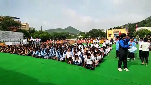 उदयपुर में राजीव गांधी ग्रामीण ओलंपिक खेलों का आगाज