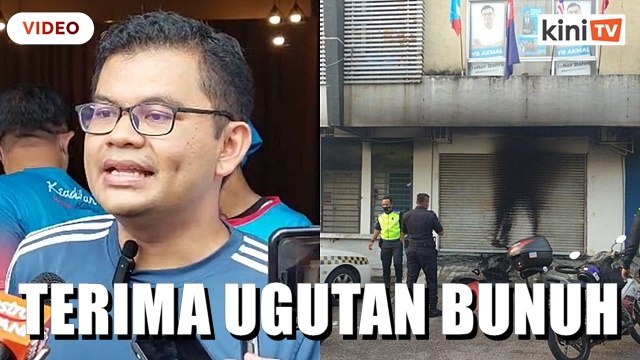 Akmal Nasir diugut bunuh, pejabat cabang PKR JB dibakar