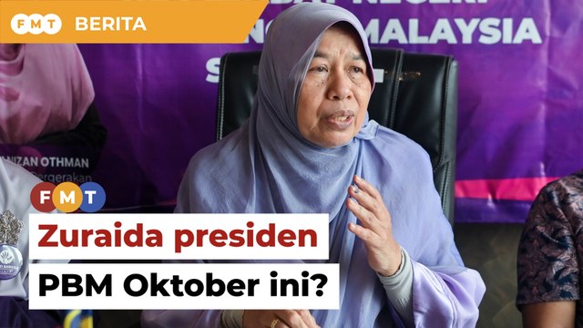 Zuraida dijangka ambil alih jawatan presiden PBM Oktober ini