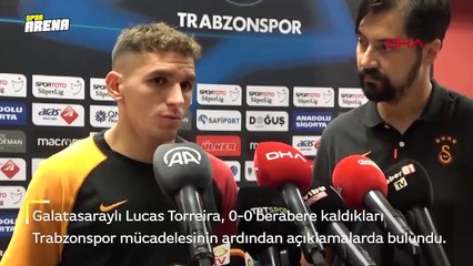 Lucas Torreira: "Önümüzdeki maçlarda daha iyi olacağıma inanıyorum"