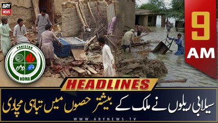ARY News | Prime Time Headlines | 9 AM | 29th August 2022