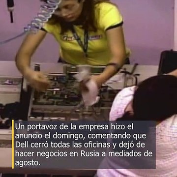 El gigante de las computadoras Dell Technologies abandonó todas las operaciones en Rusia.