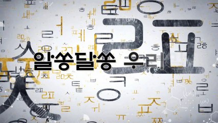 알쏭달쏭 우리말 104회