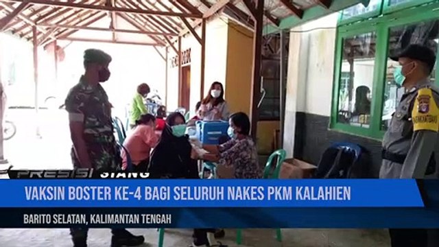 Kegiatan Kapospol Kalahien dan Bhabinkamtibmas Desa Kalahien Polsek Dusun Selatan