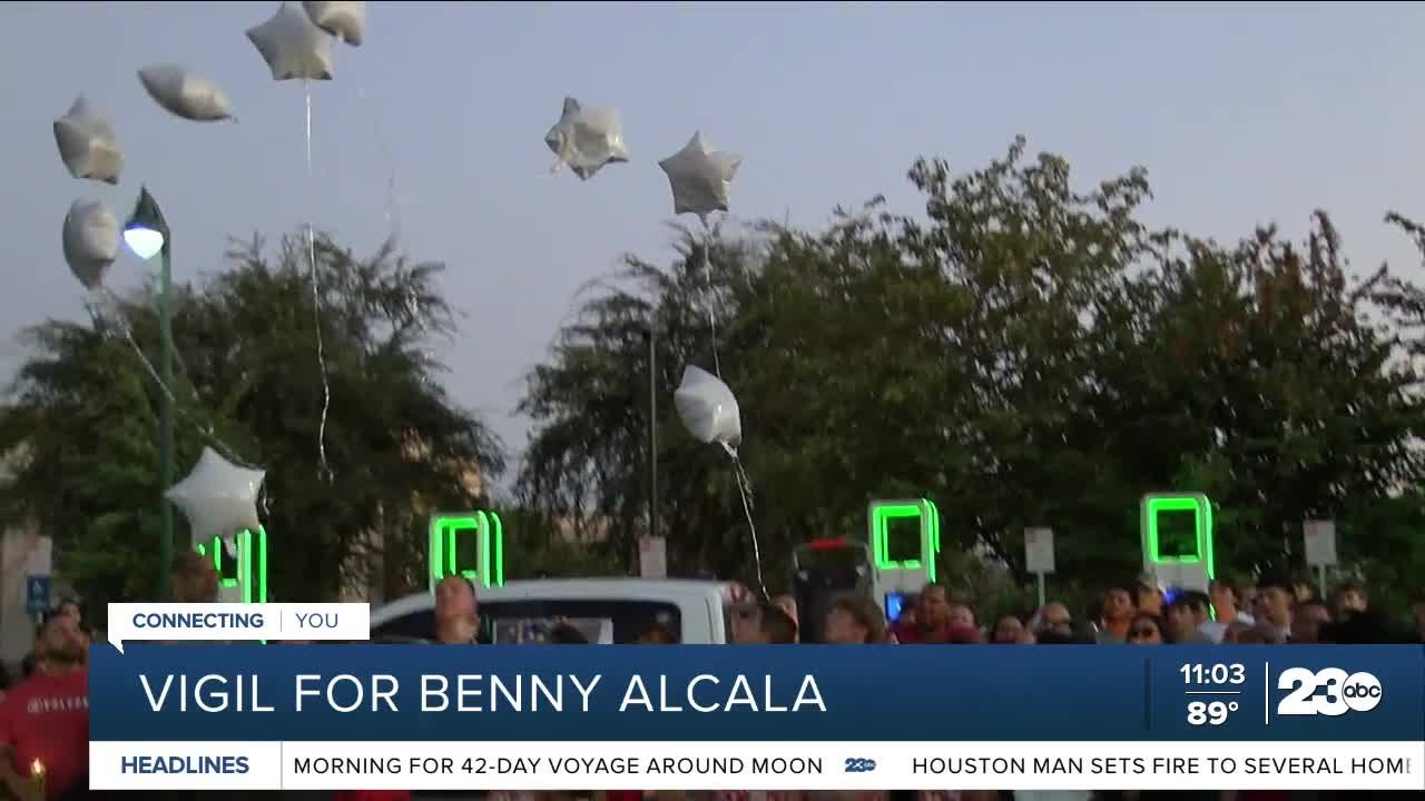 Vigil for Benny Alcala