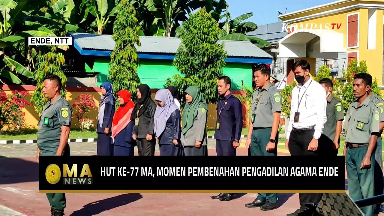 Hut Ke 77 Mahkamah Agung Momentum Pembenahan Pengadilan Agama Ende Video Dailymotion 7900