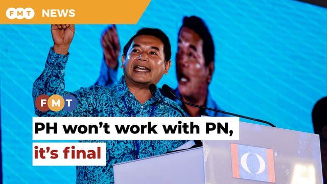 We’ve been hit before, PH won’t work with PN in GE15, says Rafizi