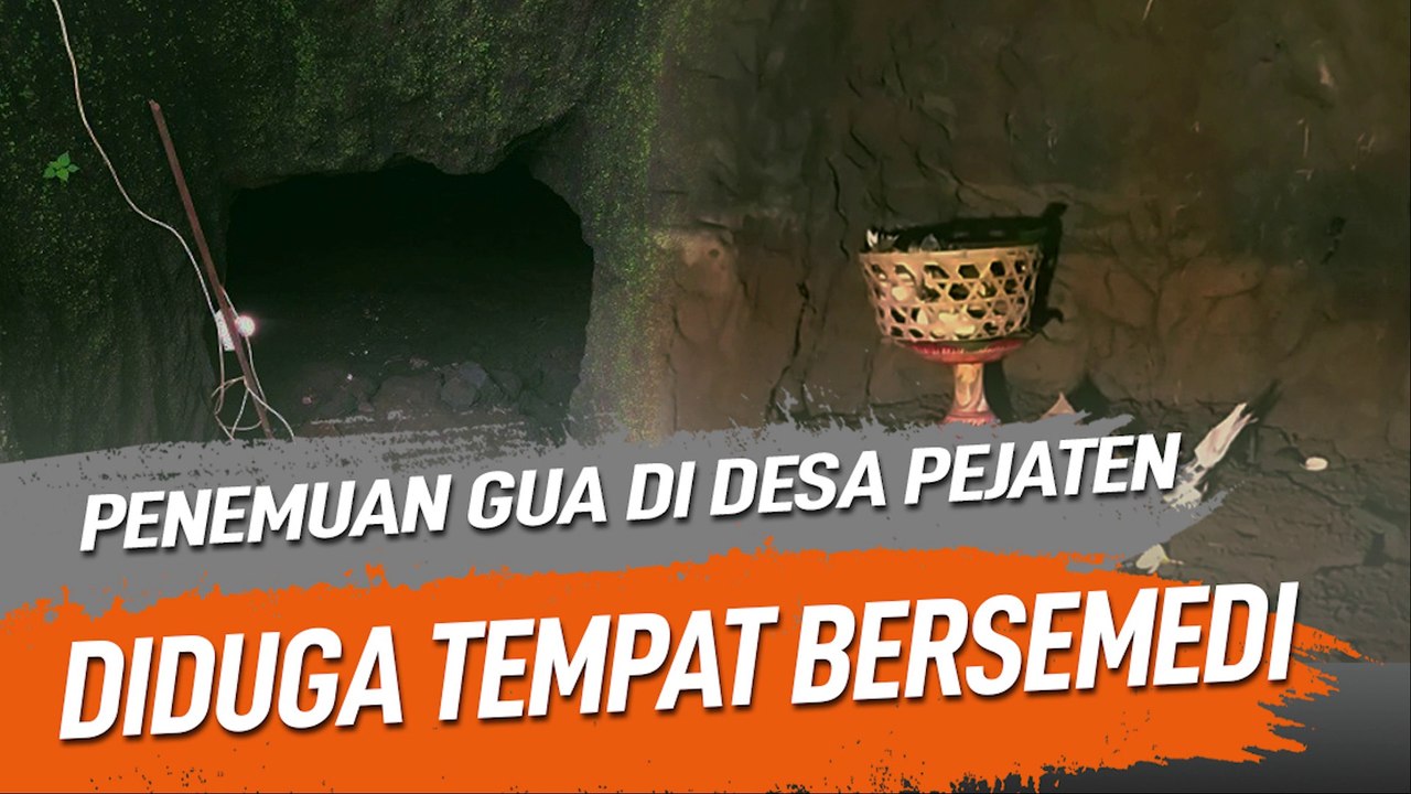 PENEMUAN GUA DI DESA PEJATEN DIDUGA TEMPAT BERSEMEDI DAN MEMILIKI AURA MISTIS