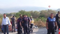 Balıkesir haber | Kepsut'ta midibüs devrildi: 17 yaralı