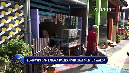 Descargar video: Dukung Migrasi Siaran Analog ke Digital, Kompas TV & Tanaka Bagikan Set Top Box TV ke Warga Makassar