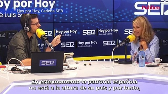 Yolanda Díaz: La patronal no está a la altura de su país y los sindicatos tienen razones para salir a la calle