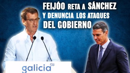 Feijóo (PP) reta a Sánchez (PSOE) y denuncia los ataques que sufre: “¡Es el colmo!”