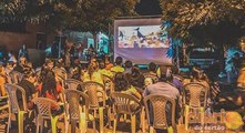 Centro Universitário Santa Maria leva cinema e alegria para famílias na zona norte de Cajazeiras