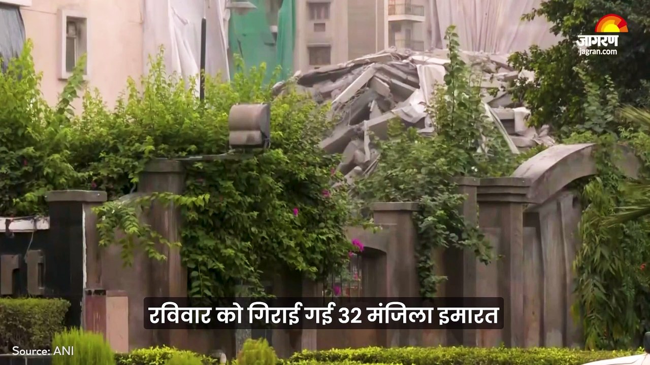 Noida Twin Towers Demolished： 9 सेकेंड में Supertech Twin Tower गिरने के बाद कैसी थी पहली सुबह