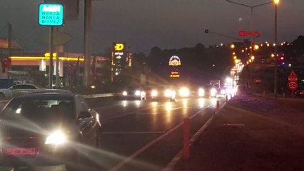 Tekirdağ’dan İstanbul yönüne araç yoğunluğu