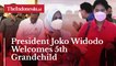 President Joko Widodo Welcomes 5th Grandchild
