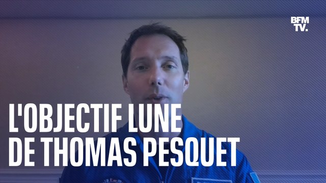 J'ai une chance non négligeable : Thomas Pesquet rêve de faire partie du prochain voyage sur la Lune
