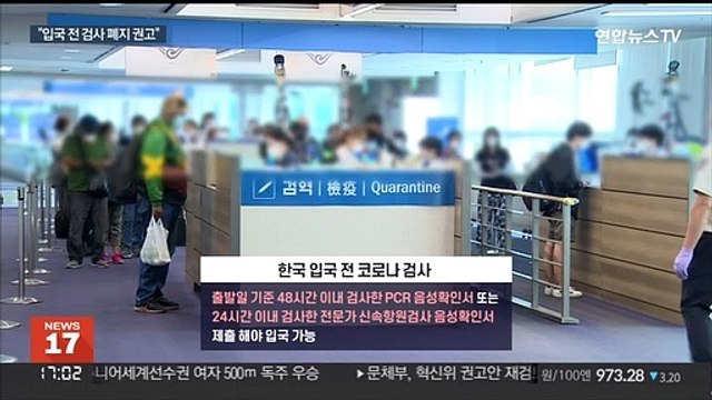 확진은 감소세…자문위 입국 전 검사 폐지 권고