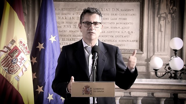 Bolaños afirma que el Gobierno estará encantado de debatir con Feijóo