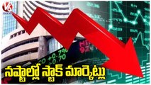 Business Updates _ Sensex Crashes Over 800 Points _ V6 News