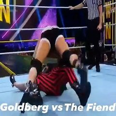 FULL MATCH-Goldberg Vs The Fiend  Wwe Super Show Down 2020 ppv